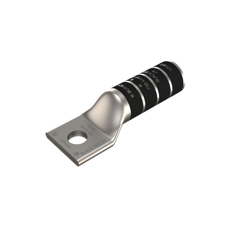 Burndy Copper Compression Lug, 1 Hole w/o Inspection Window, 750 kcmil, 5/8" YA39
